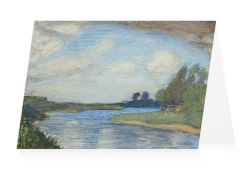 Sir George Clausen Notecard Wallet