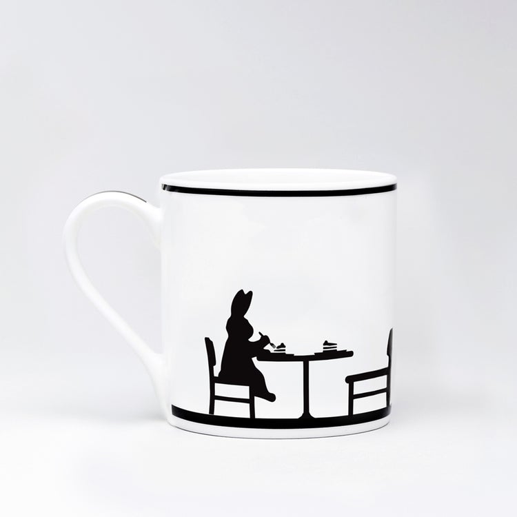 Teatime Rabbit Mug