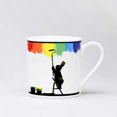 Rainbow Rabbit Mug