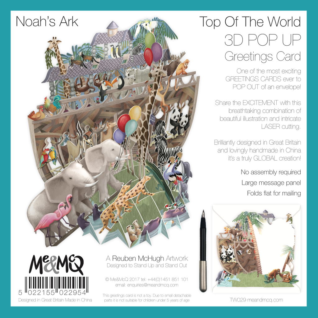 Noah's Ark 3D Pop Up
