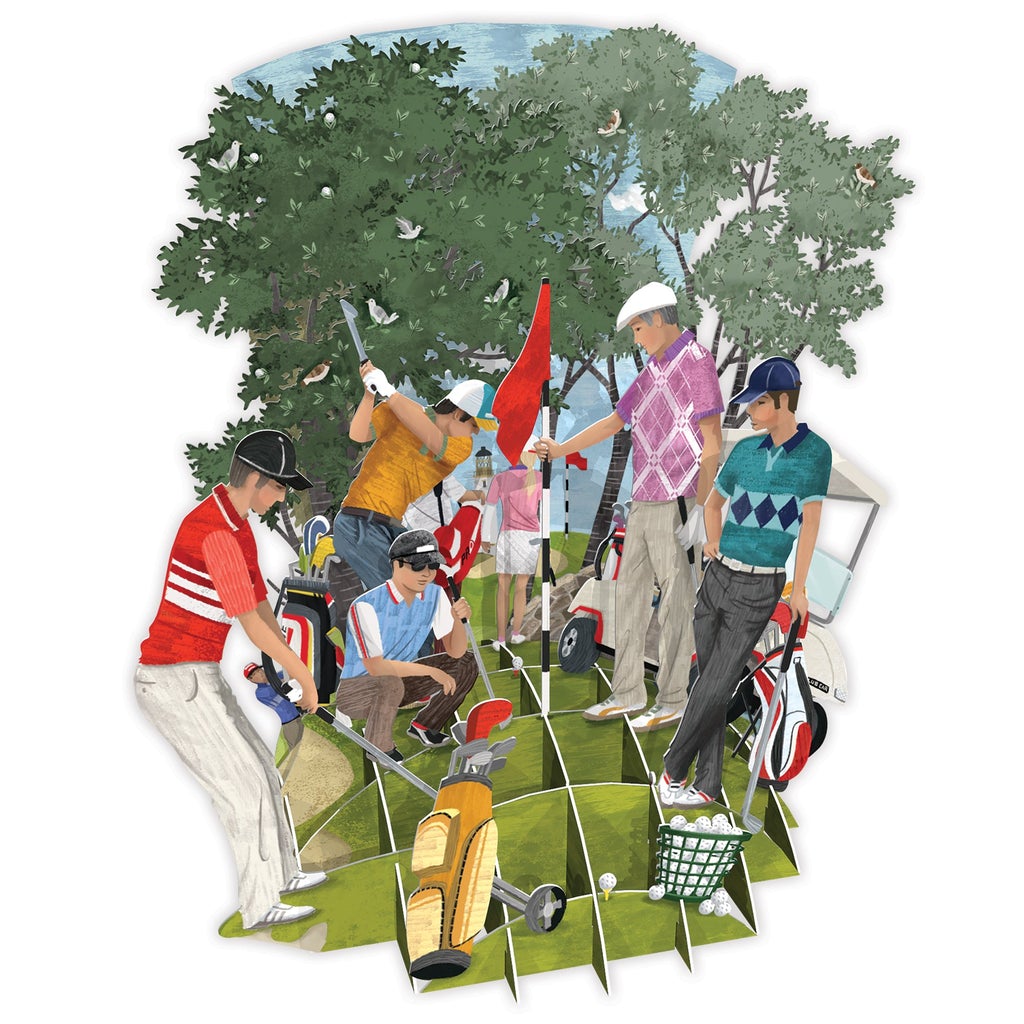 Golf World  3D Pop Up