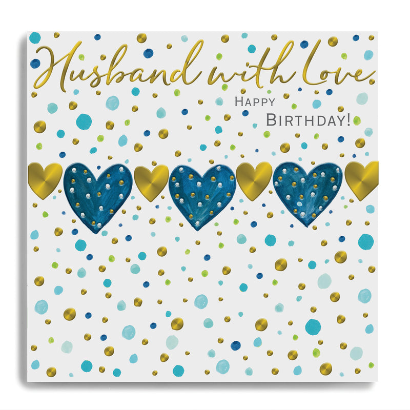 Husband With Love - Happy Birthday