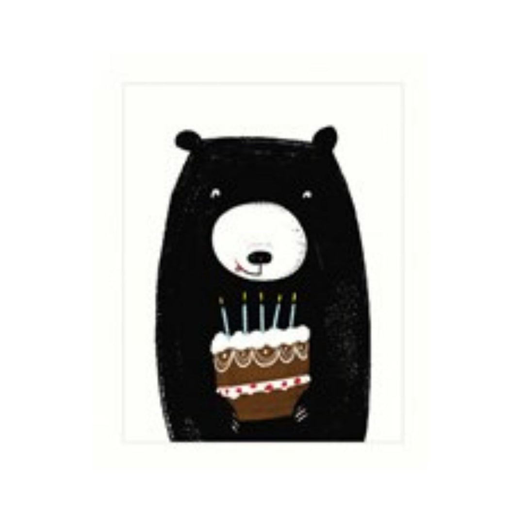 Bear and Birthday Cake