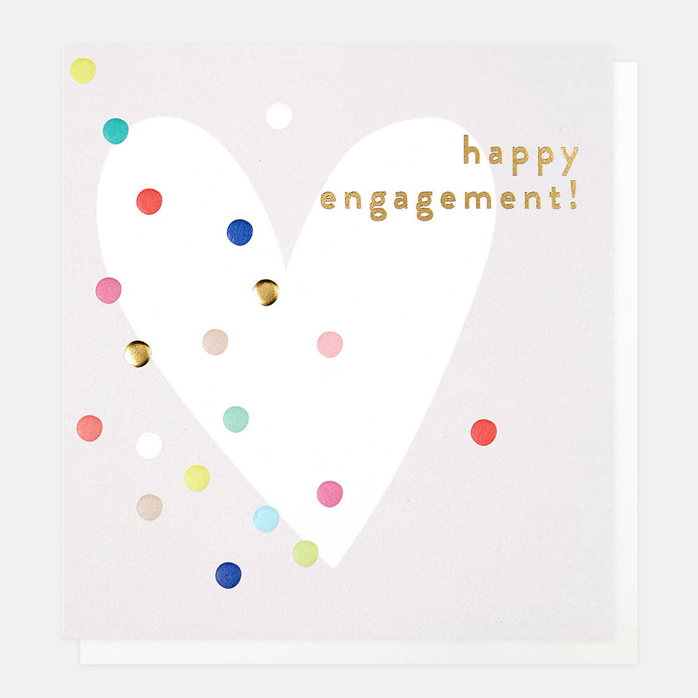 Happy Engagement Heart