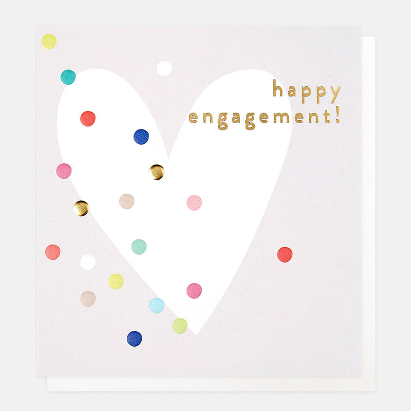 Happy Engagement Heart