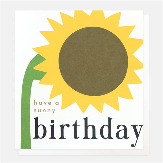 Have a Sunny Birthday Sunflower