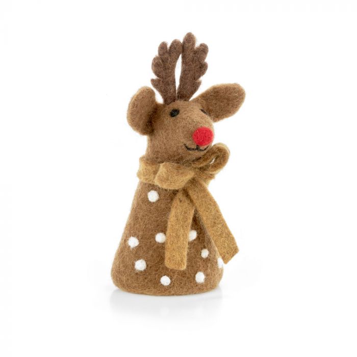 ShopHandmade Felt Rudolph Christmas Tree TopperChristmas Felt So Good