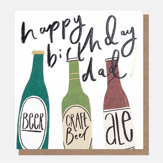 Happy Birthday Dad Beer