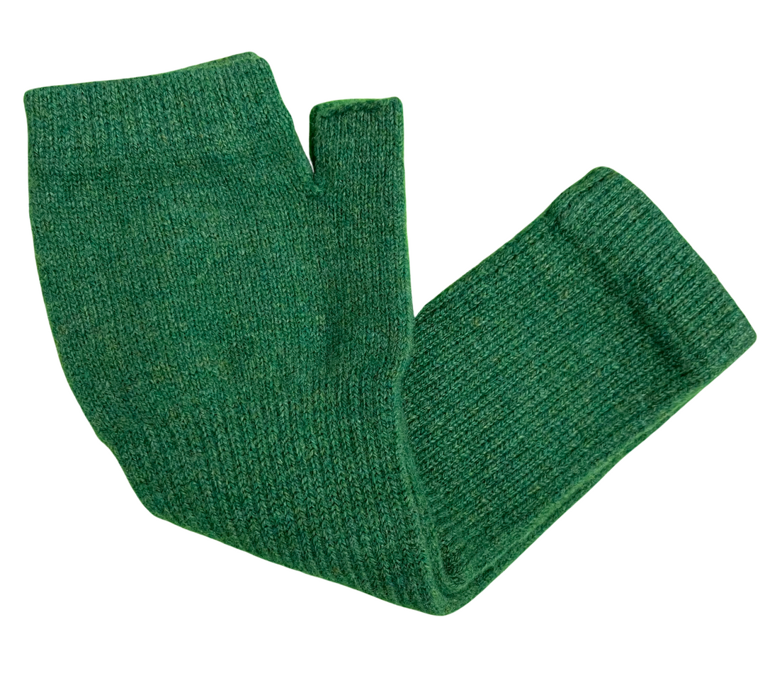 Green Grove Weavers Long Fingerless Mittens