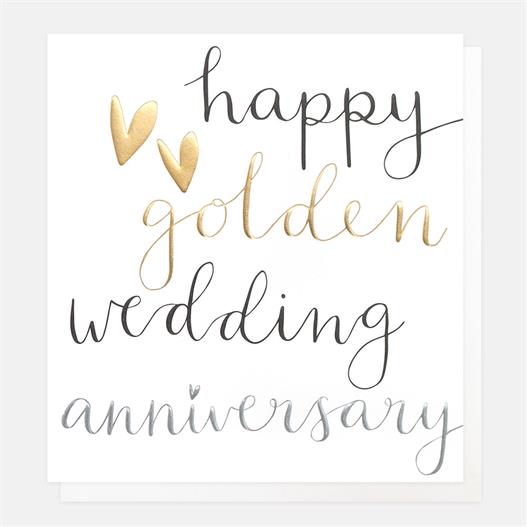 Happy Golden Wedding Anniversary