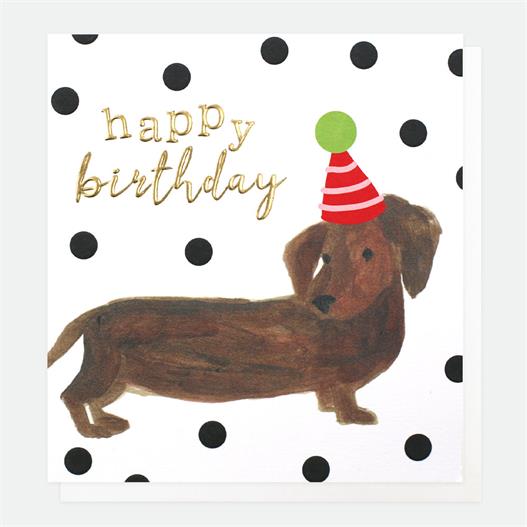 Happy Birthday Sausage Dog