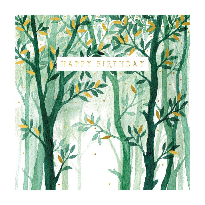 HAPPY BIRTHDAY GREEN TREES