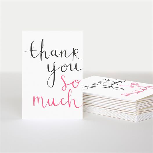 Thank You So Much Off Script Card Pack